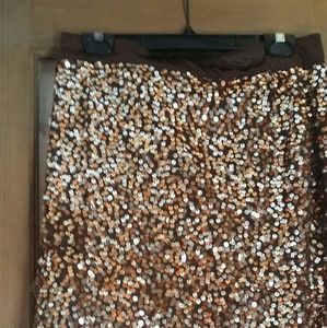 Sequin Mini skirt